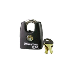 Master Lock 1DEX EX Laminated Steel Pin Tumbler Padlock, 1-3/4-inch