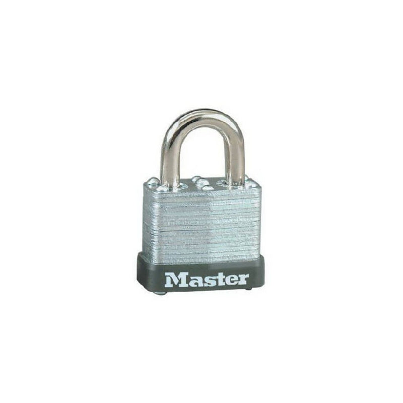 Master Lock 105D Wide Warded Padlock, 1-1/8-inch, Steel