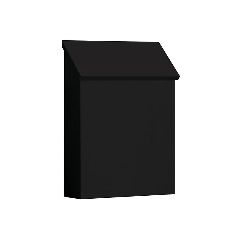 Salsbury Industries 4620BLK Traditional Mailbox, Standard, Vertical Style, Black