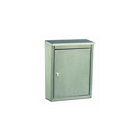 Architectural Mailboxes Metropolis Wall Mailbox, Stainless Steel Satin Finish