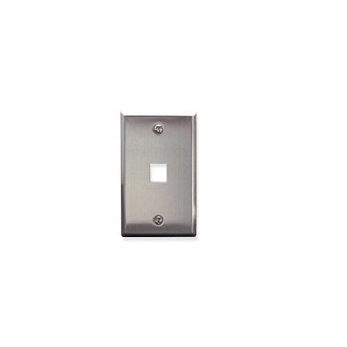 ICC IC107SF1SS- 1Port Face - Stainless Steel
