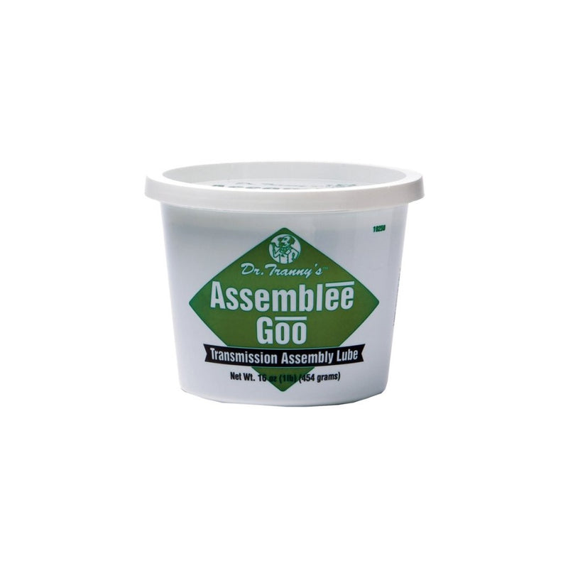 Lubegard 19250 Dr. Tranny Assemblee Goo, Green, Firm Tack Lubricant, 16 oz.