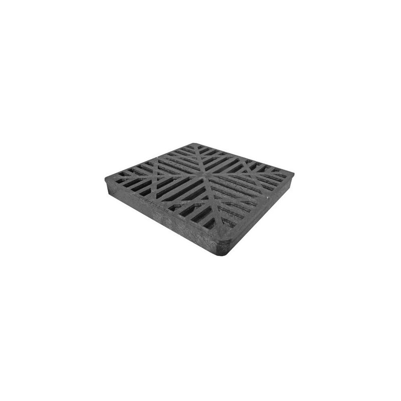 NDS 980G 9-Inch Square Grate, Black
