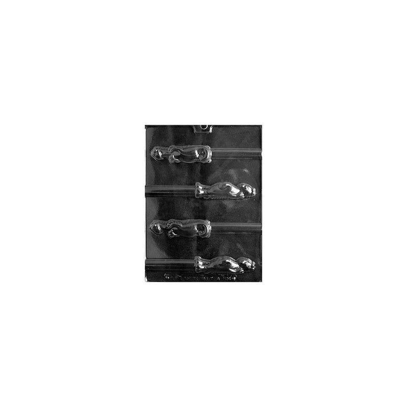 Cybrtrayd Life of the Party A124 Silly Dinosaur Pretzels Animal Chocolate Candy Mold in Sealed Protective Poly Bag Imprinted with Copyrighted Cybrtrayd Molding Instructions