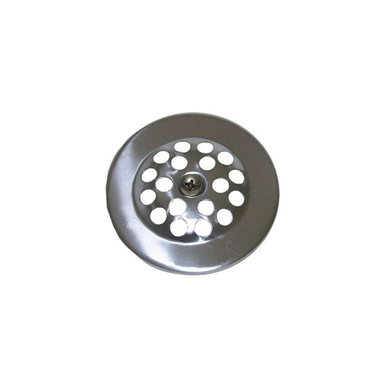 LASCO 03-1361 Bathtub Shoe Drain Cover with Screw, Chrome Plated