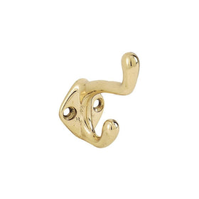 Stanley National S803-950 Stanley Hardware Coat/Hat Hook 2.25" SLD BR BB