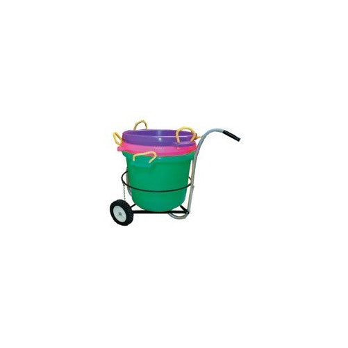 Fortiflex Multi-Purpose Storage Bucket for Dogs/Cats and Horses, 70-Quart, Bright Purple