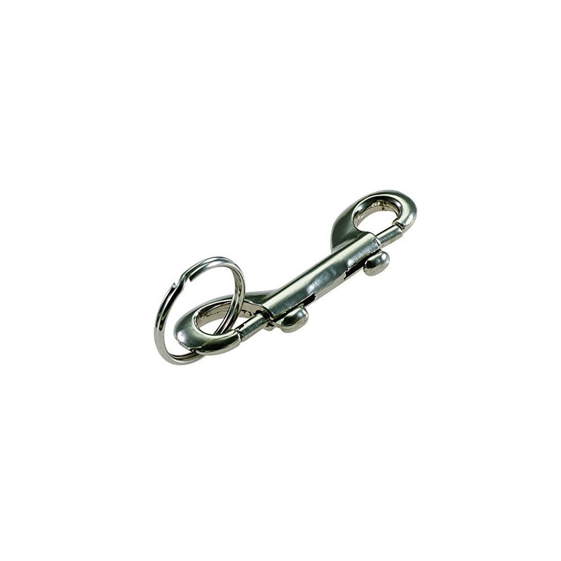 Lucky Line Double Ended Bolt Snap with Split Ring, 1 Per Card (44901)