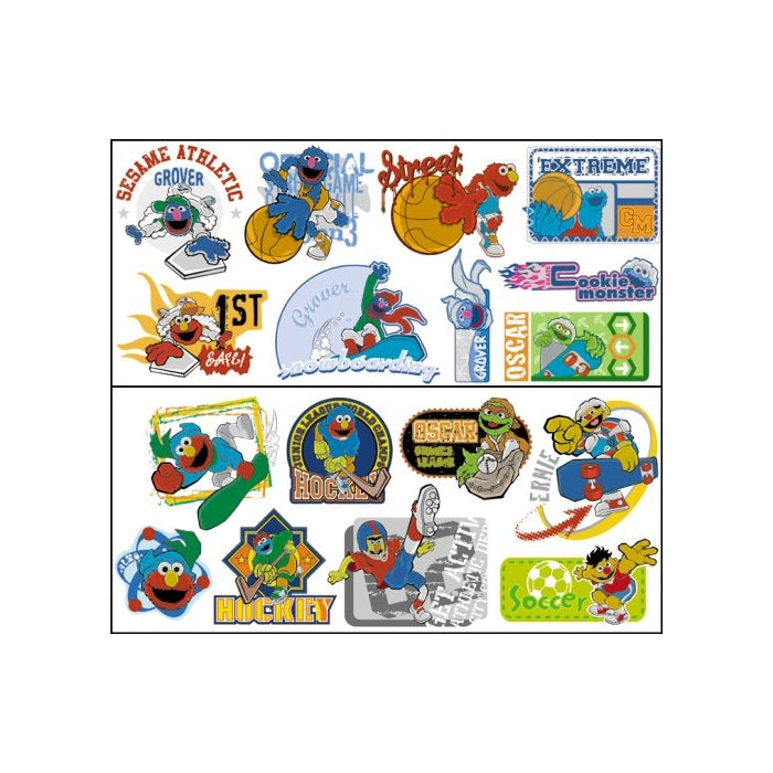 Sesame Street 17-Piece XTreme Sports