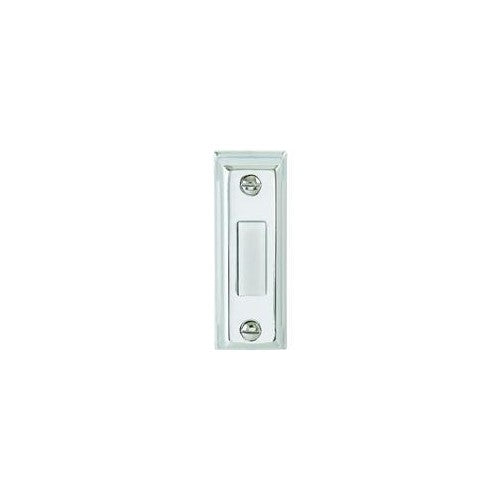 Thomas & Betts #DH1504L LGTD WHT/SLV ChimButton