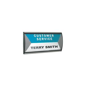 Advantus People Pointer Wall/Door Sign, 8.5 x 4 Inches, Plastic Cover, Aluminum Base, (75390)