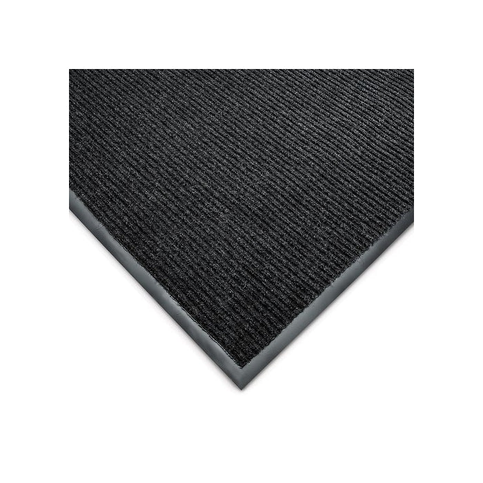 WEARWELL Cavalier Ribbed Carpet Mat - Pre-Cut Size - 3x5' - Charcoal