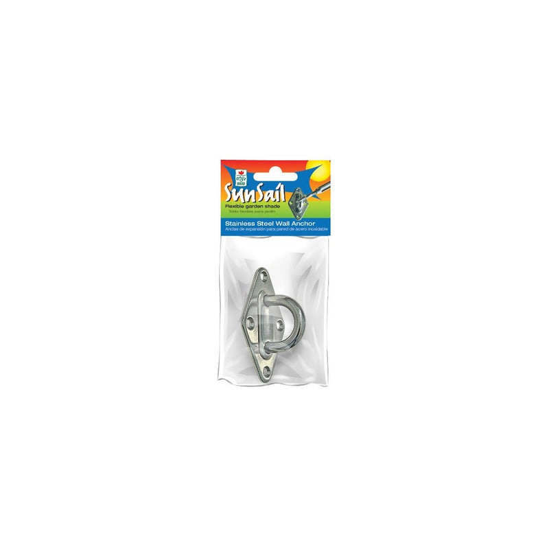 Easy Gardener Stainless Steel Wall Anchor (Hardware to Anchor Sun Sail Fabric)