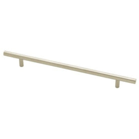 Liberty P02102-SS-C 224/304mm Flat End Cabinet Hardware Handle Bar Pull, Stainless Steel