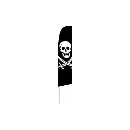 NEOPlex - "Jack Rackham Pirate Extra Wide" Swooper Feather Flag