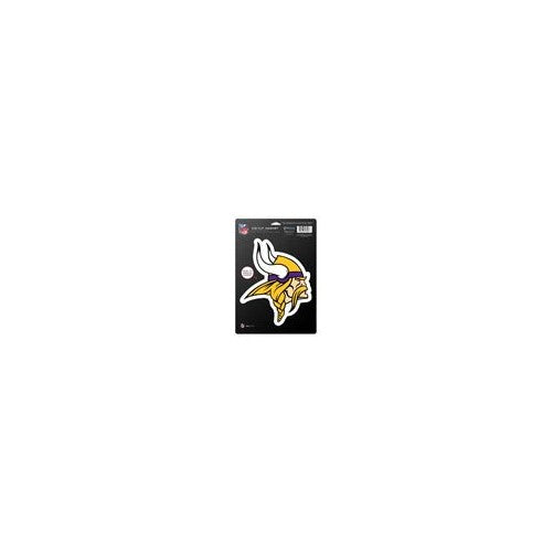 NFL Minnesota Vikings 83758013 Die Cut Logo Magnet, Small, Black