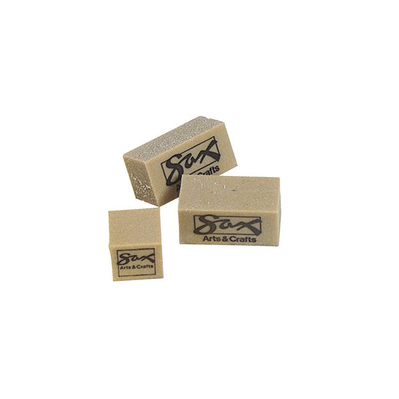 Sax Gum Art Eraser, 2 x 1 x ½ Inches, Brown, Pack of 12