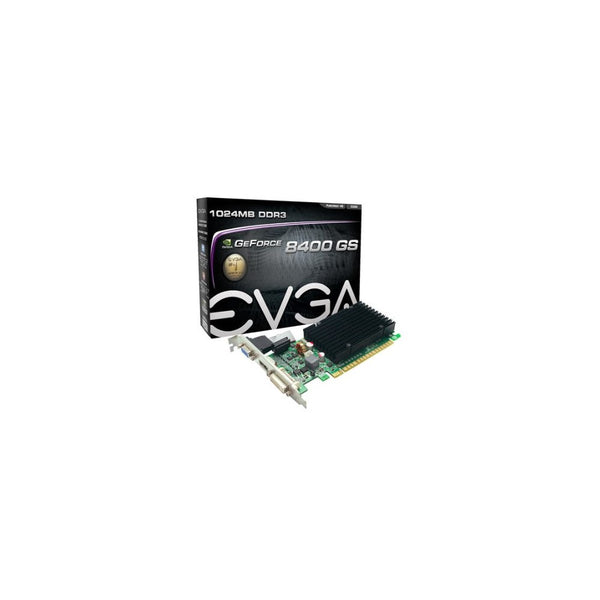 EVGA GeForce 8400 GS Passive 1024 MB DDR3 PCI Express 2.0 Graphics Card DVI/HDMI/VGA, 01G-P3-1303-KR