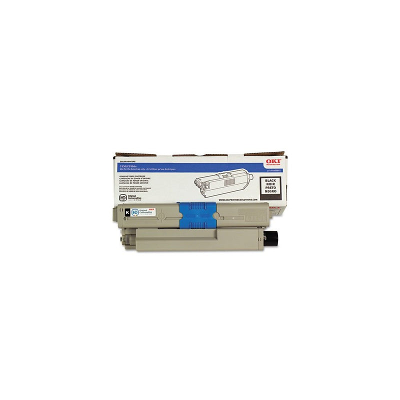 Okidata Brand C330dn - 1-Standard Yield Black Toner (Office Supply / Toner)