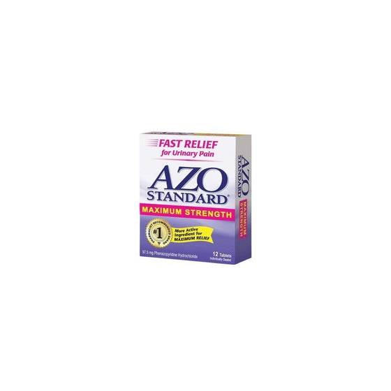 AZO AZO MAX BLISTERED TABLETS, 12 TAB