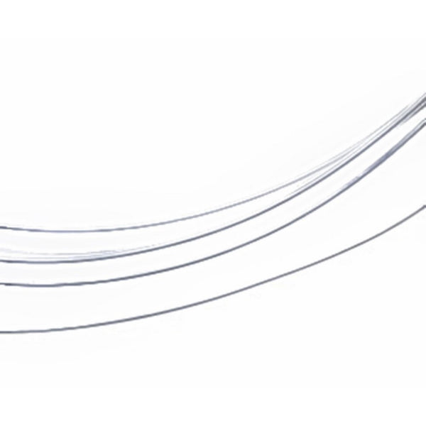 uGems 22 Gauge .999 Fine Silver Round Wire 0.025" (Qty=5 Feet)