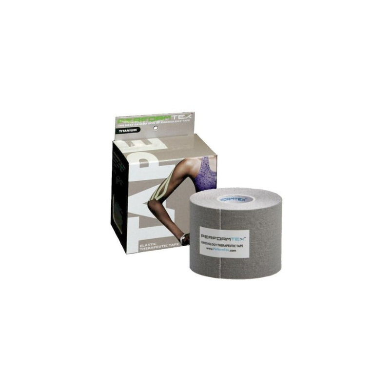 PerformTex Kinesiology Therapeutic Tape: Single Rolls - Titanium Grey