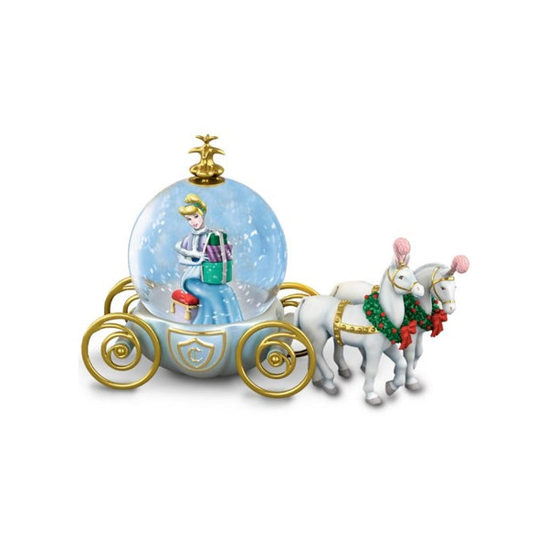 Disney Miniature Cinderella Snowglobe: A Party For A Princess by The Bradford Exchange