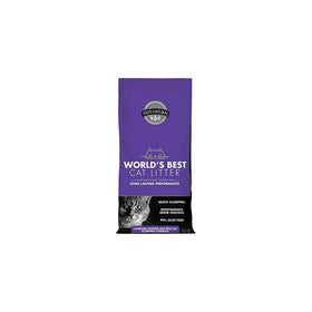 World's Best Cat Litter Clumping Litter Formula for Multiple Cats, Lavender Scent, 28-Pounds