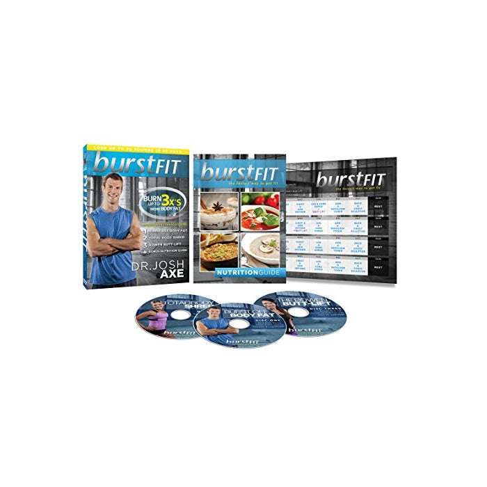 BurstFIT: Dr. Josh Axe's Complete Home Fitness Workout DVD Program