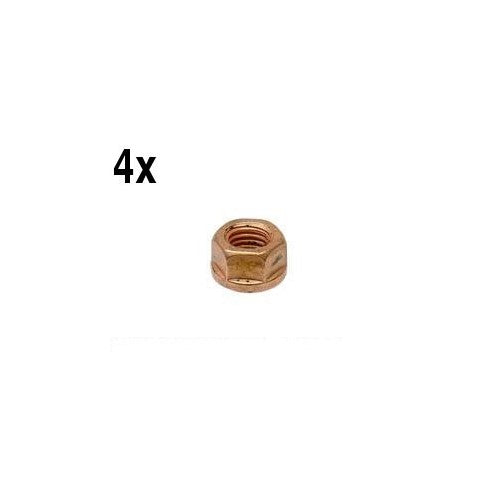 BMW Copper Lock Nut 10 mm Exhaust Flange e10 e21 e23 e28 e30 e32 e34 e36 e46 e90