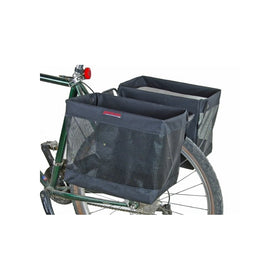 Bushwhacker Omaha - Bicycle Grocery Pannier Cycling Rack Basket Bike Rear Bag - Sold as Pair