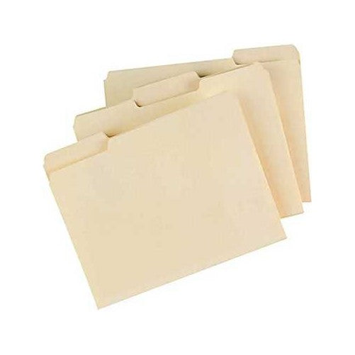Staples 3 Tab File Folders 100 Letter Size 116657