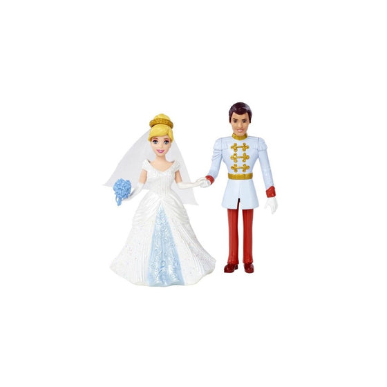 Disney Princess Little Kingdom Magiclip Cinderella Fairytale Wedding Dolls