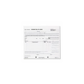 Rediform Bill of Lading Short Form, 8 1/2 x 7, Three-Part Carbonless, 250 Forms