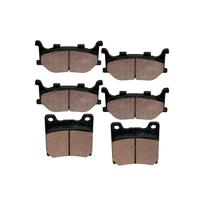 FRONT REAR BRAKE PADS YAMAHA XVS1100 XVS-1100 V-STAR 1100 CLASSIC 2000-2009