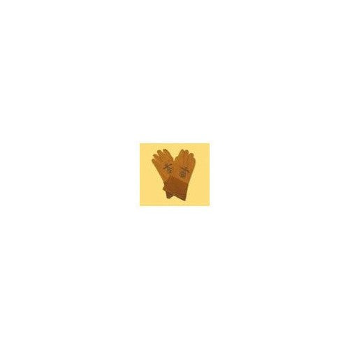 John Tillman and Co 35M Deerskin Welding Glove with 4" Cuff, Medium, Gold