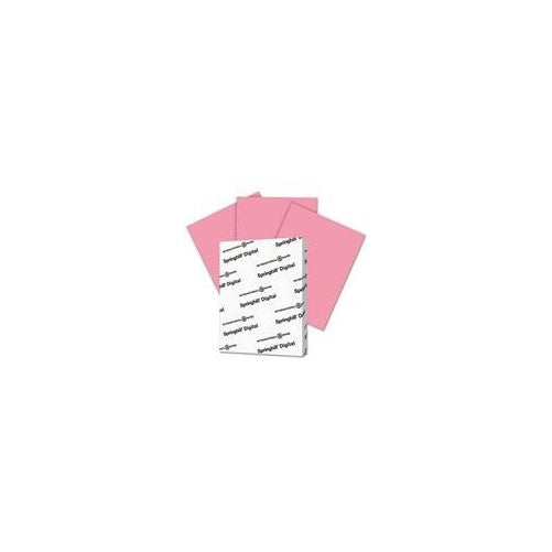 Springhill Digital Index Color Card Stock, 110 lb, 8 1/2 x 11, Cherry, 250 Sheets/Pack 075300