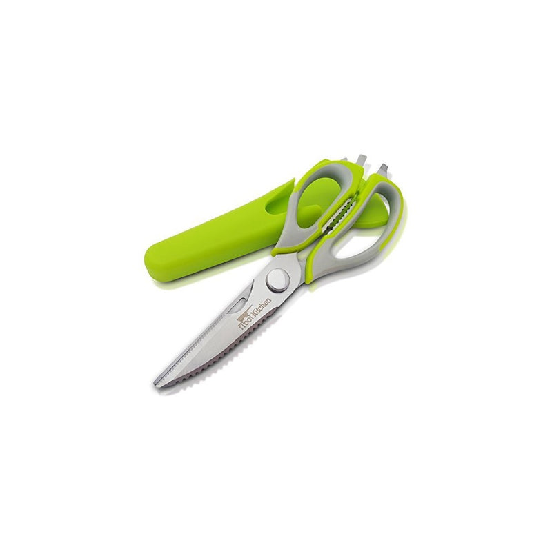 Kitchen Shears Heavy Duty & Come-Apart for Kitchen Accessories, Kitchen Scissors Take Apart with Best Shear of Cooking Scissor, Multifunction iTool Kitchen Cutlery with Magnetic Holder