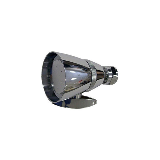 Baypointe 138306CA Fixed Wall Shower Head with 1.8 gpm Maximum Flow, 2-1/4" Diameter Fixed Wall Shower Head with Brass Ball Joint, Chrome