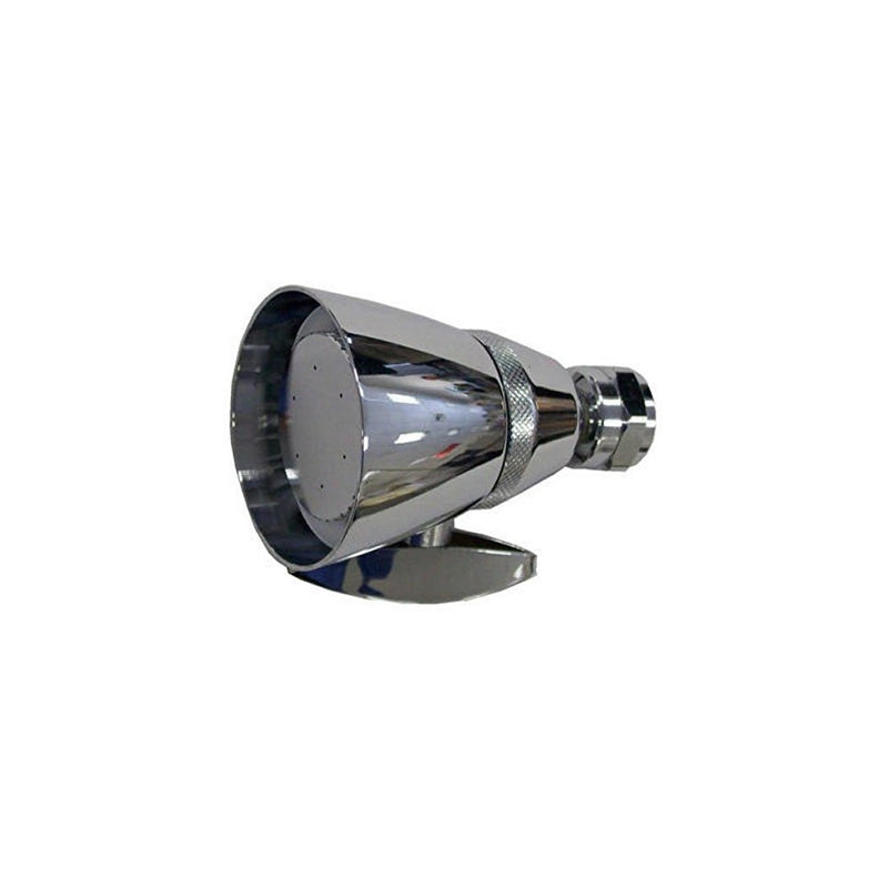 Baypointe 138306CA Fixed Wall Shower Head with 1.8 gpm Maximum Flow, 2-1/4" Diameter Fixed Wall Shower Head with Brass Ball Joint, Chrome