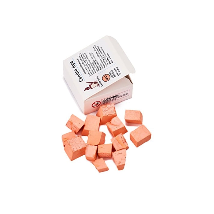 Candle Shop - Pastel Orange Dye for 45 lb of wax - Candle dye chips for making candles - Candle wax Dye