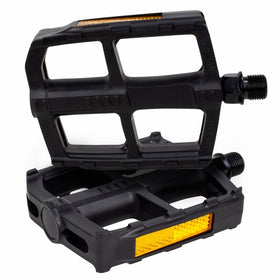 BV Bike Pedal Set, Universal Bicycle Pedals, 9/16-Inch Boron Steel Spindle, Pair