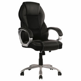 New High Back PU Leather Office Chair Ergonomic Executive Task Chair Swivel