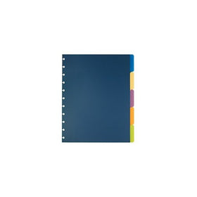 TUL Custom Note-Taking System Discbound Tab Dividers, 8 1/2" x 11", Letter Size, Assorted Colors