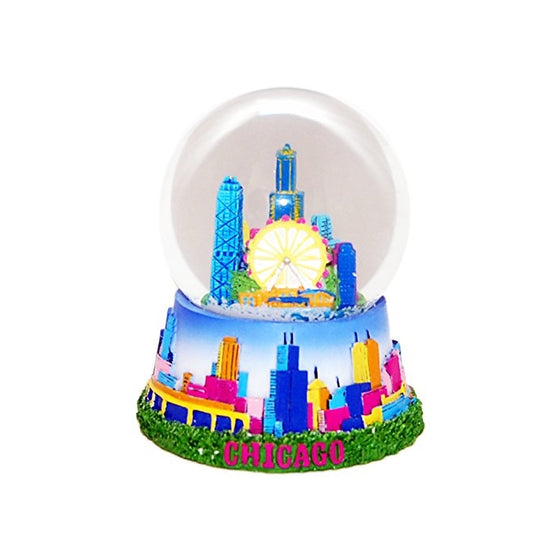 Chicago Skyline 65mm Large Snowglobe