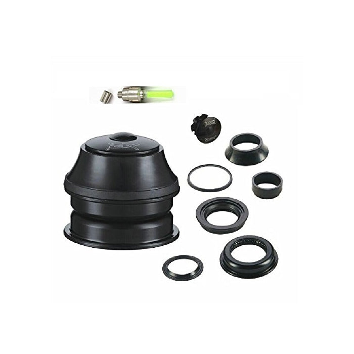 1 1/8" Threadless Semi-Integrated Bicycle Headsets with 44mm Cups- Gas Motorized Bicycle (Black)