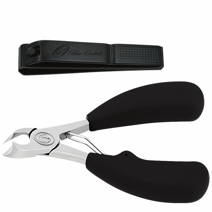 Precision Toenail Clippers for Thick nail and Ingrown Toenails and Straight Blade Nail Clipper