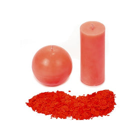 Candle Shop - Orange color 2 oz - Dye chips for making candles - Candle wax Dye - A great choice of colors