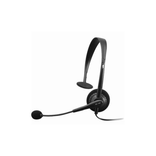 Cyber Acoustics AC-100 Mono Speech Headset Boom Mic 3.5MM Plug