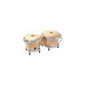 LPM199-AW LPMC Mini Tunable Natural Wood Bongos